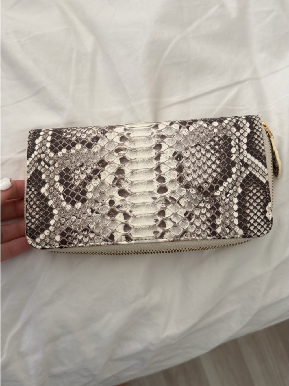 Real Genuine Python Leather Wallet - Picture 2 of 6